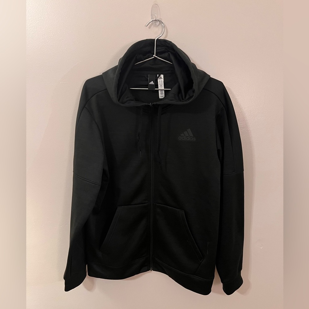 Adidas Zip-up Hooded Sweatshirt Men’s M